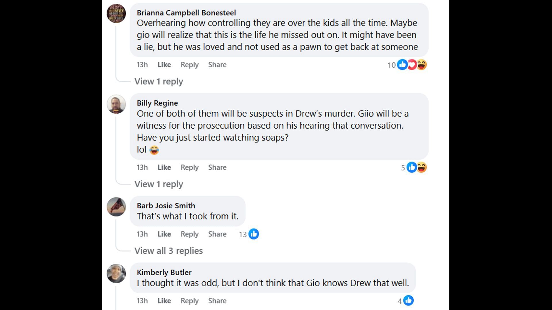 Fans speculate what could happen next on the show (Image via Facebook/General Hospital Fans - Official)
